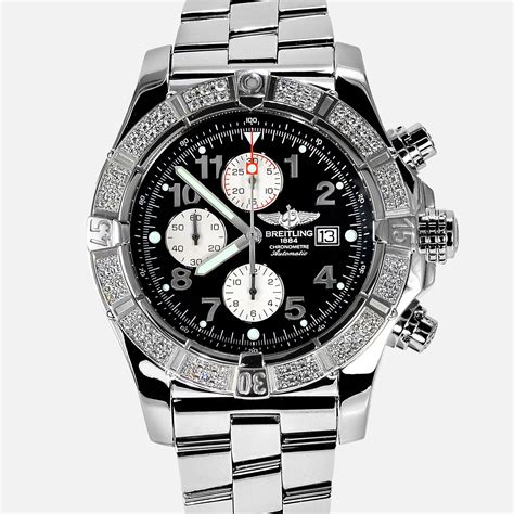 Breitling super avenger a13370 diamond